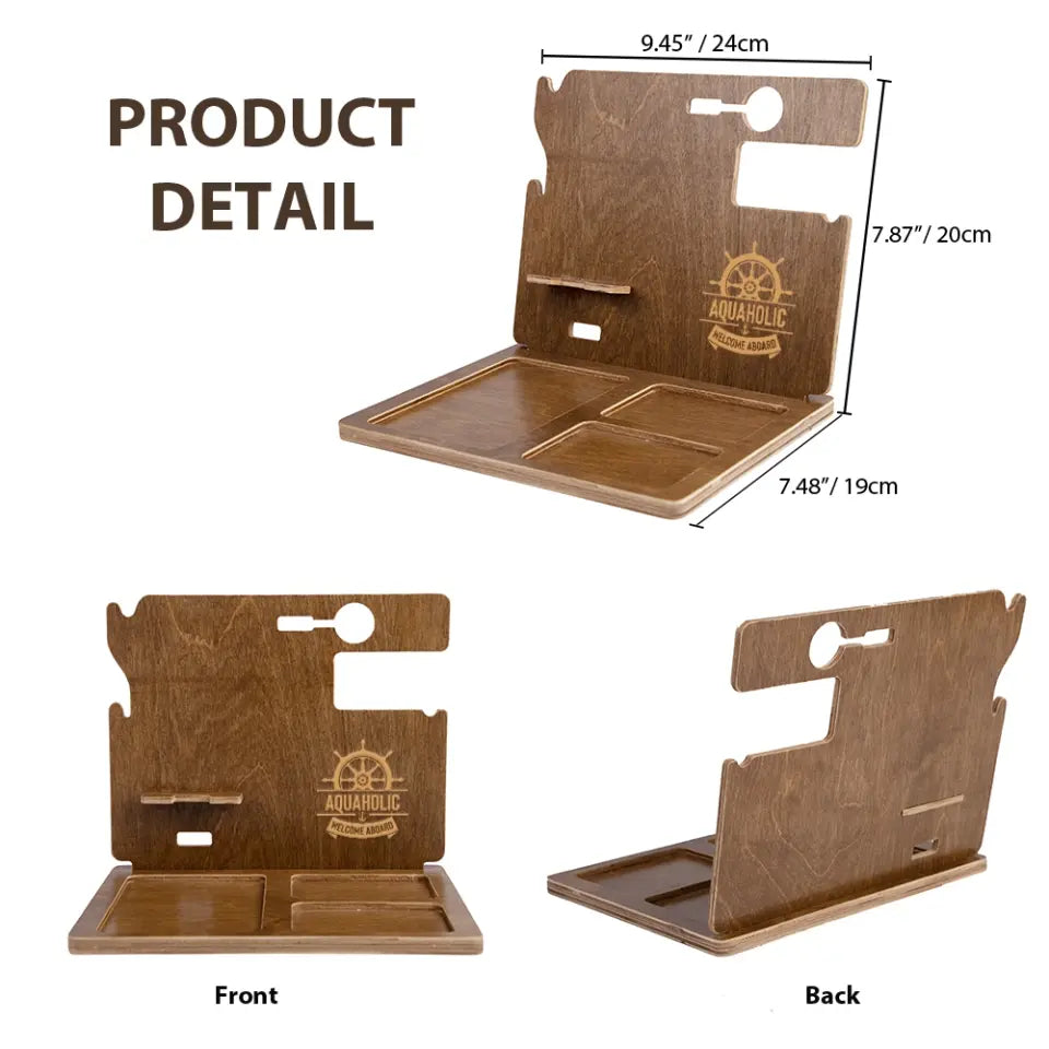Welcome Aboard - Personalized Dock Station