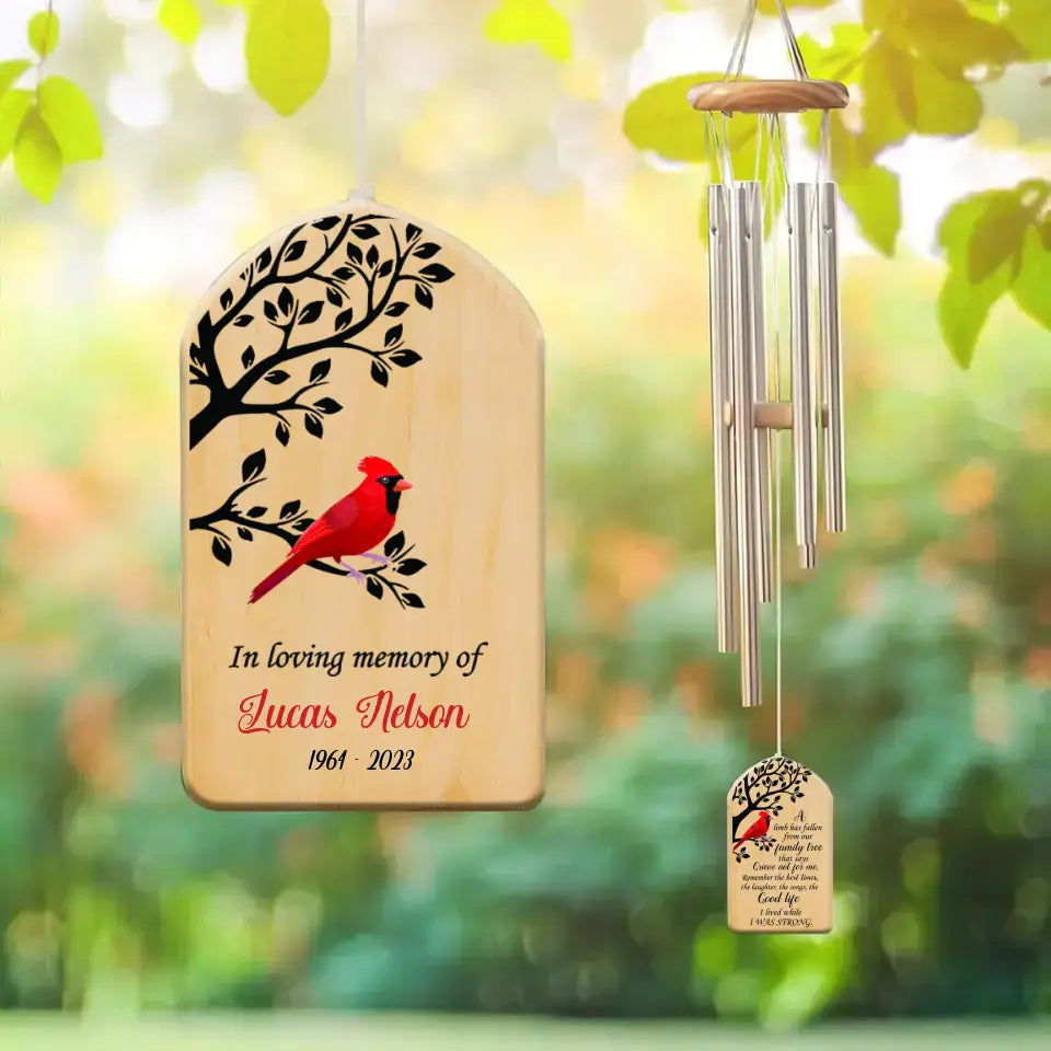 A Limb Has Fallen From Our Family Tree - Personalized Wind Chimes