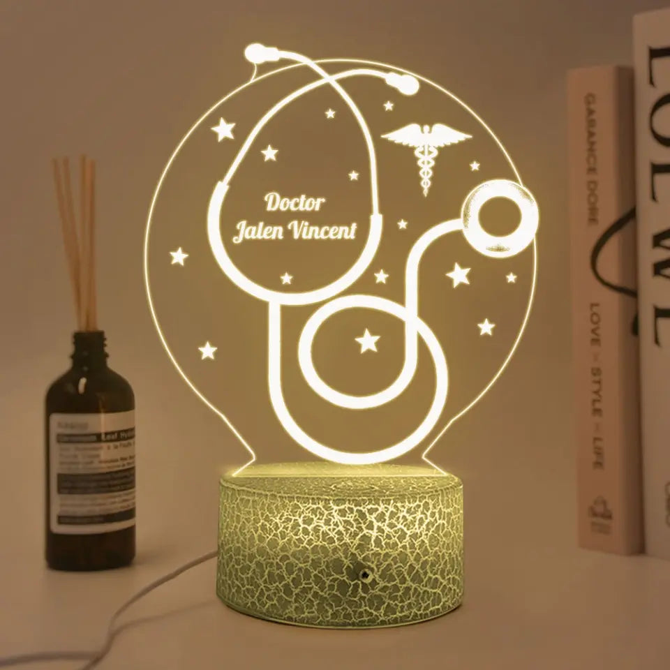 Pharmacity Doctor - Personalized 3D Lamp Night Light - Desk Lamp Gift for Medical Studen Pharmacity | 308IHPLNLL785