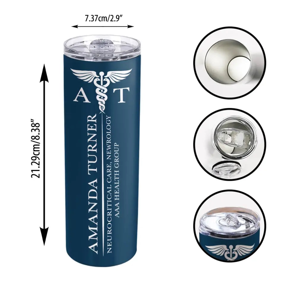 Custom Water Bottles Gifts For Doctors Medical Students Nurse