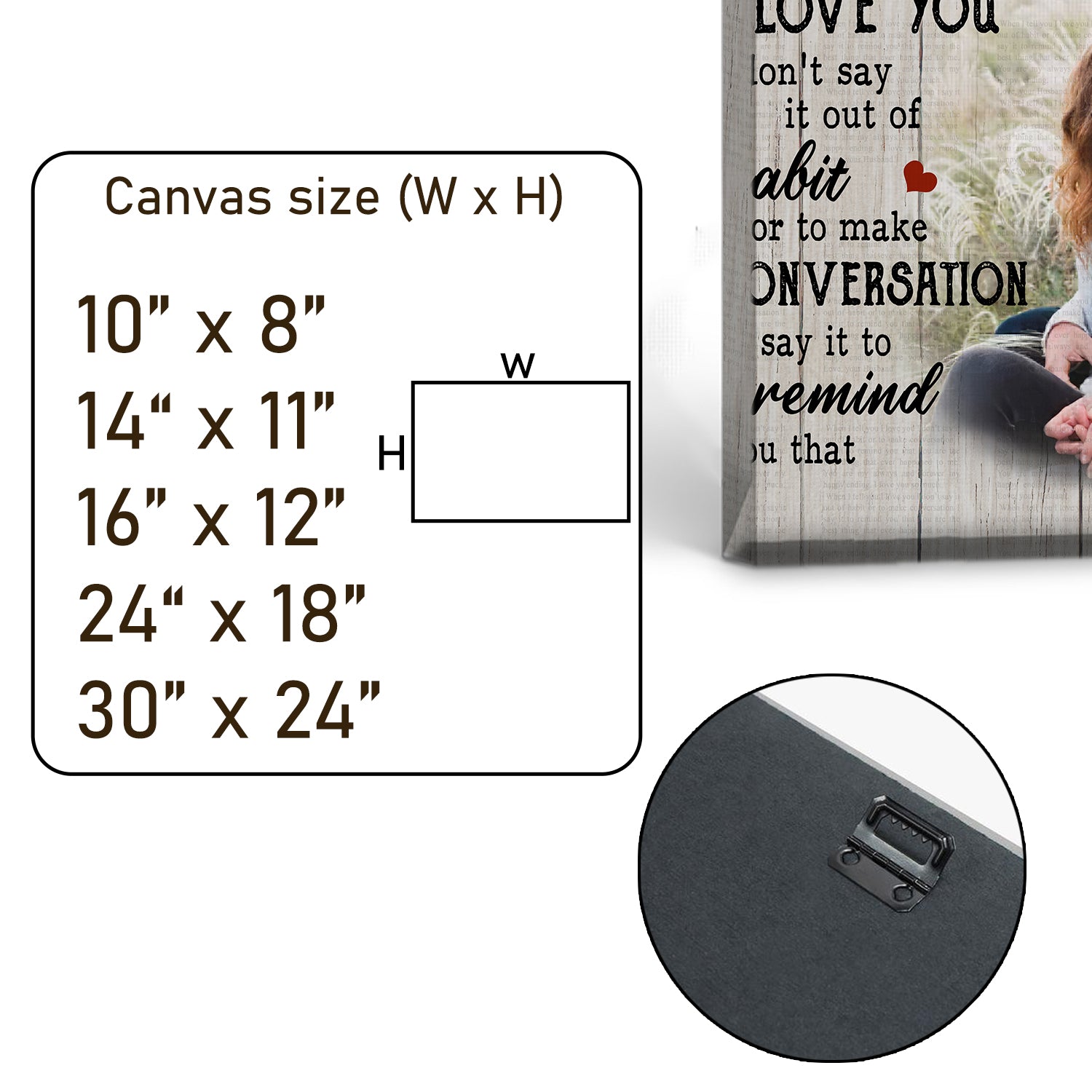 You Are The Best Thing - Personalized Canvas Prints - Gift For Wife