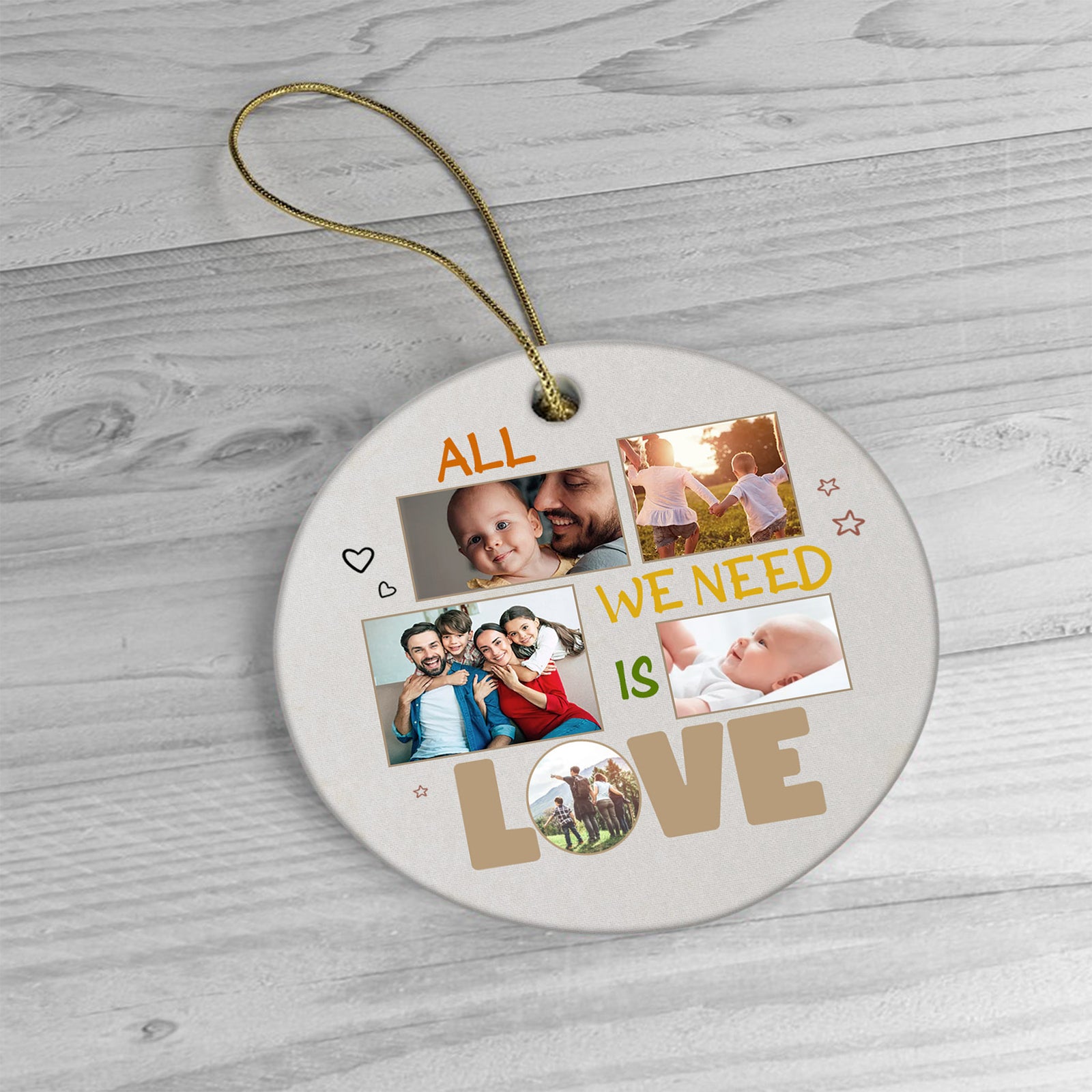 photo personalized ornament