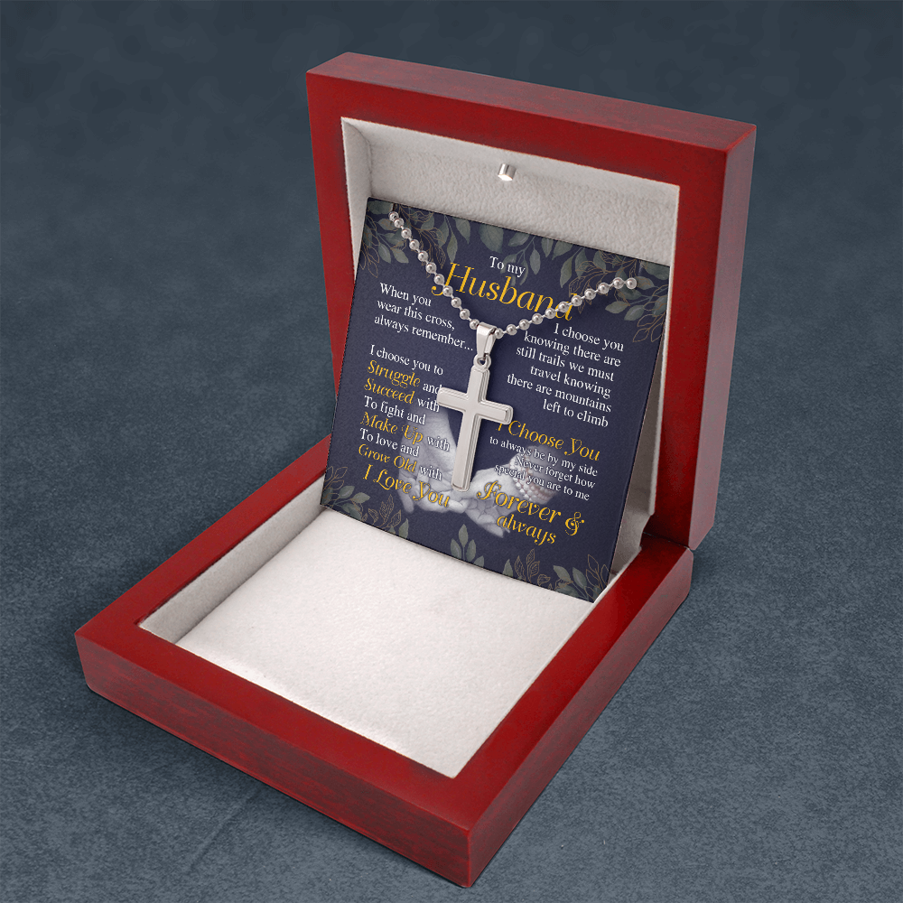 stainless steel cross necklaces