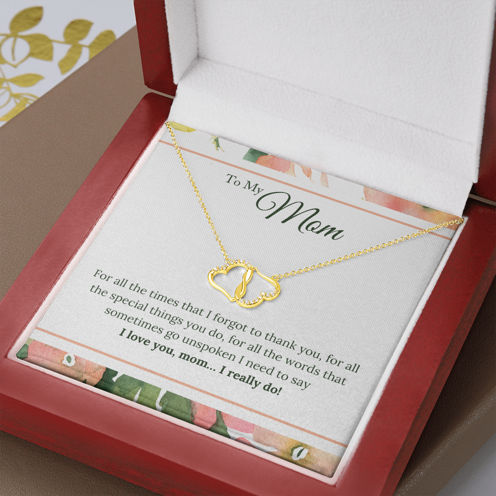 personalized diamond necklace for mom