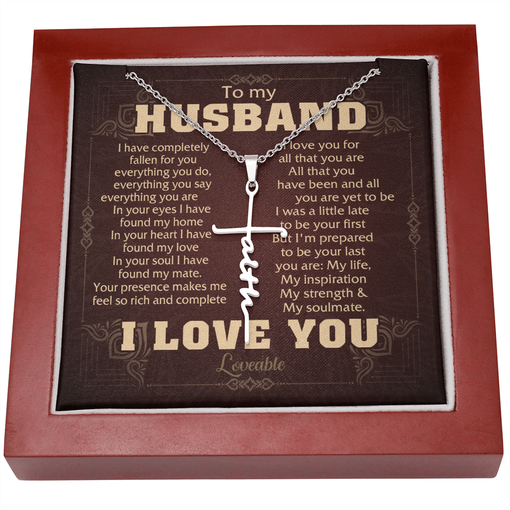 cross of faith necklace