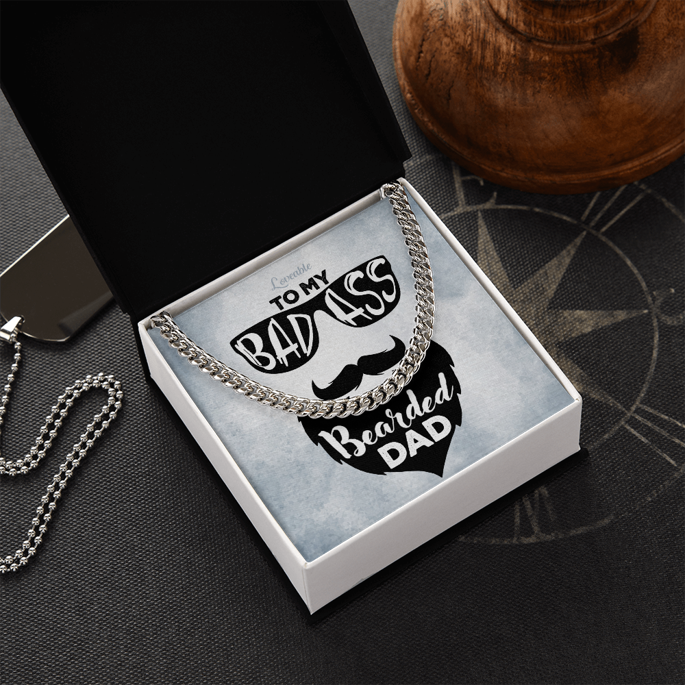 necklace white gold for dad