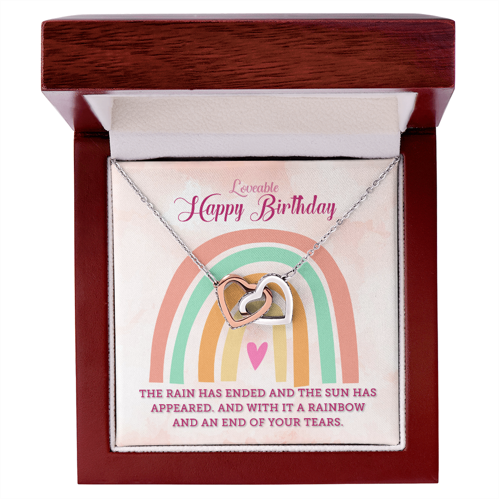 Happy Birthday - Personalized 25th Birthday Necklace