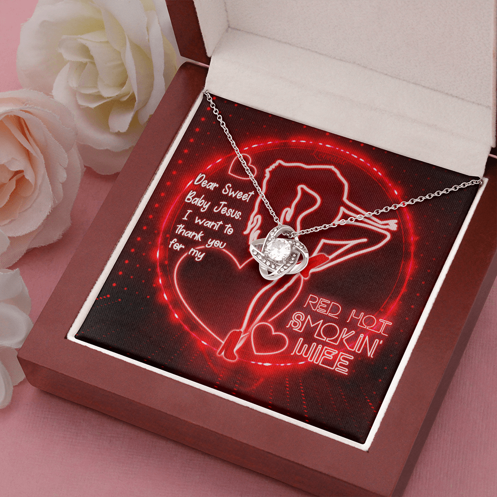 white gold initial necklace for wife