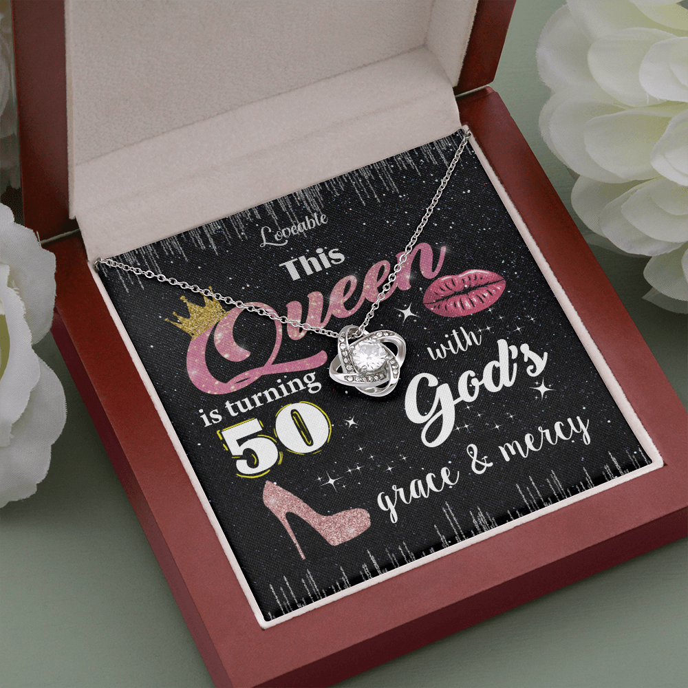 14k white gold mom necklace