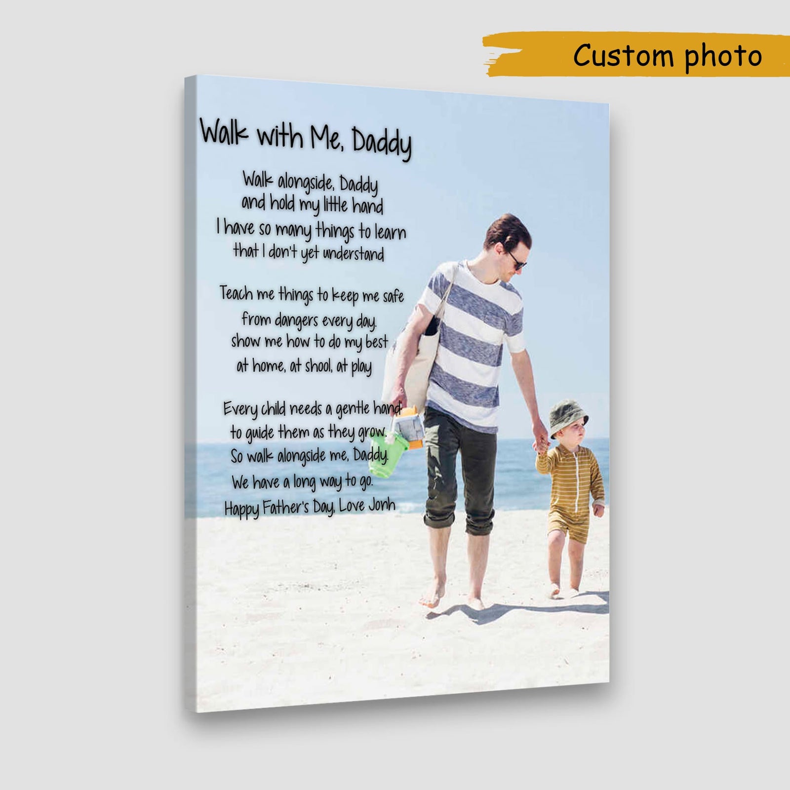 daddy canvas prints