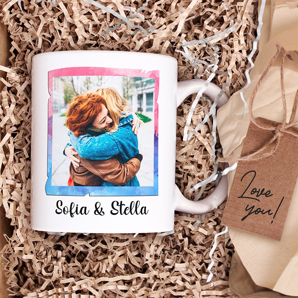 personalized mug with photo