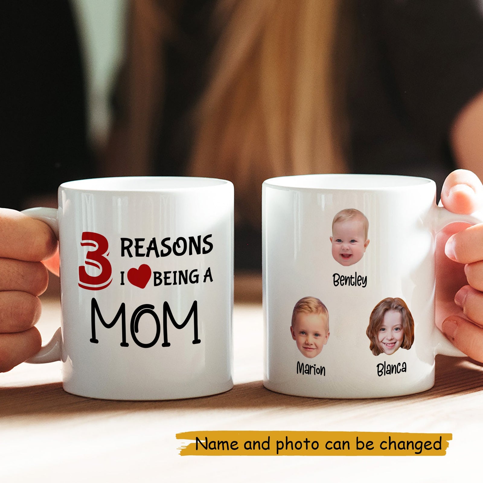 Reasons I Love Being A Mom Custom Mug Gift For Mom