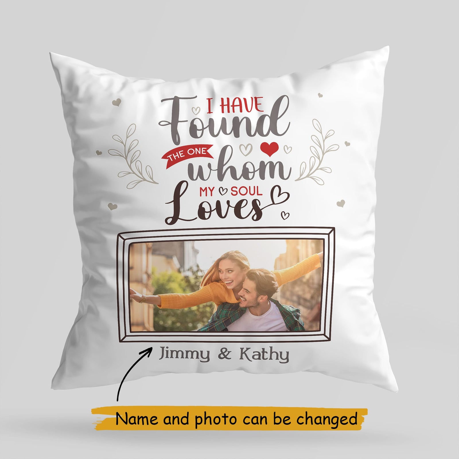 valentine's day pillow