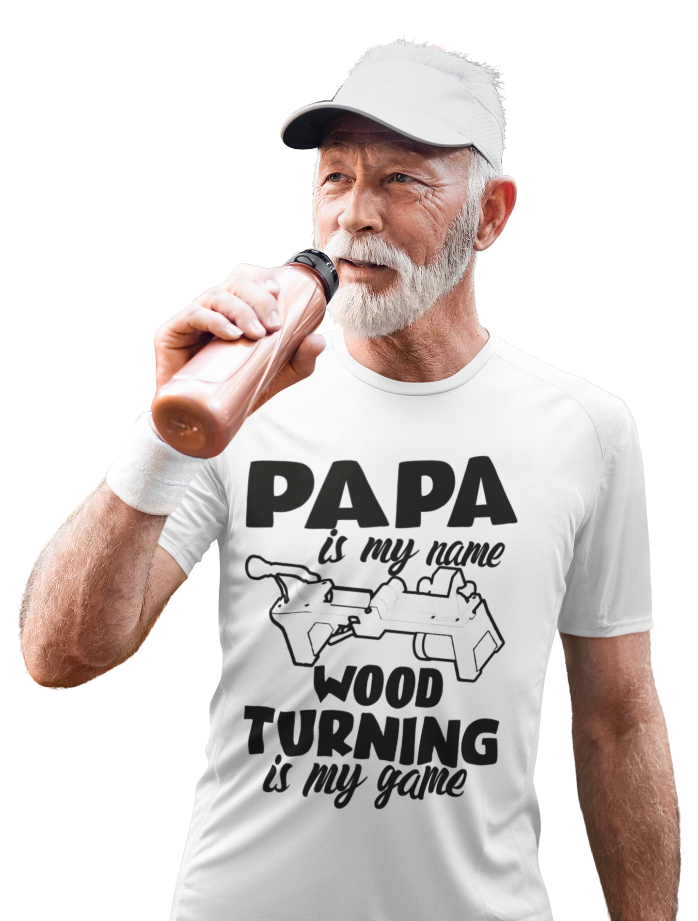 Papa Is My Name, Wood Turning Is My Game - Tshirt