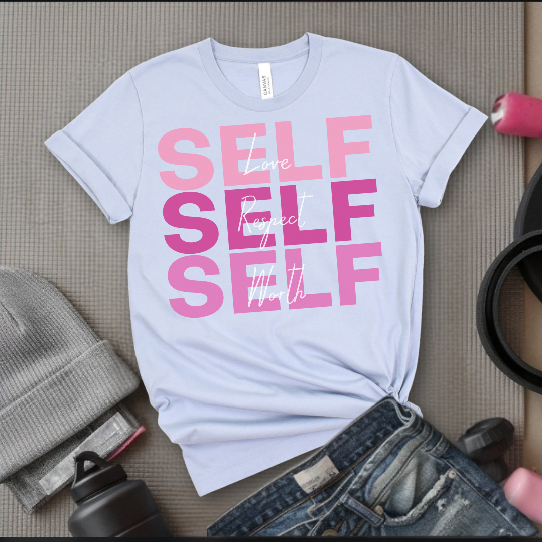 Empowering Self Love Tee - Unisex Jersey Short Sleeve Shirt - Bella Canvas 3001