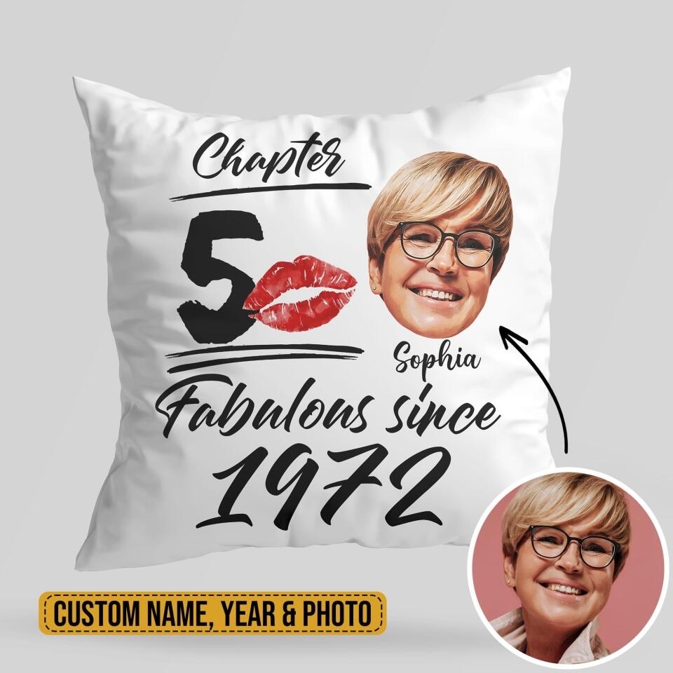 Chapter Fabulous Custom Pillow Birthday Gift For Mom