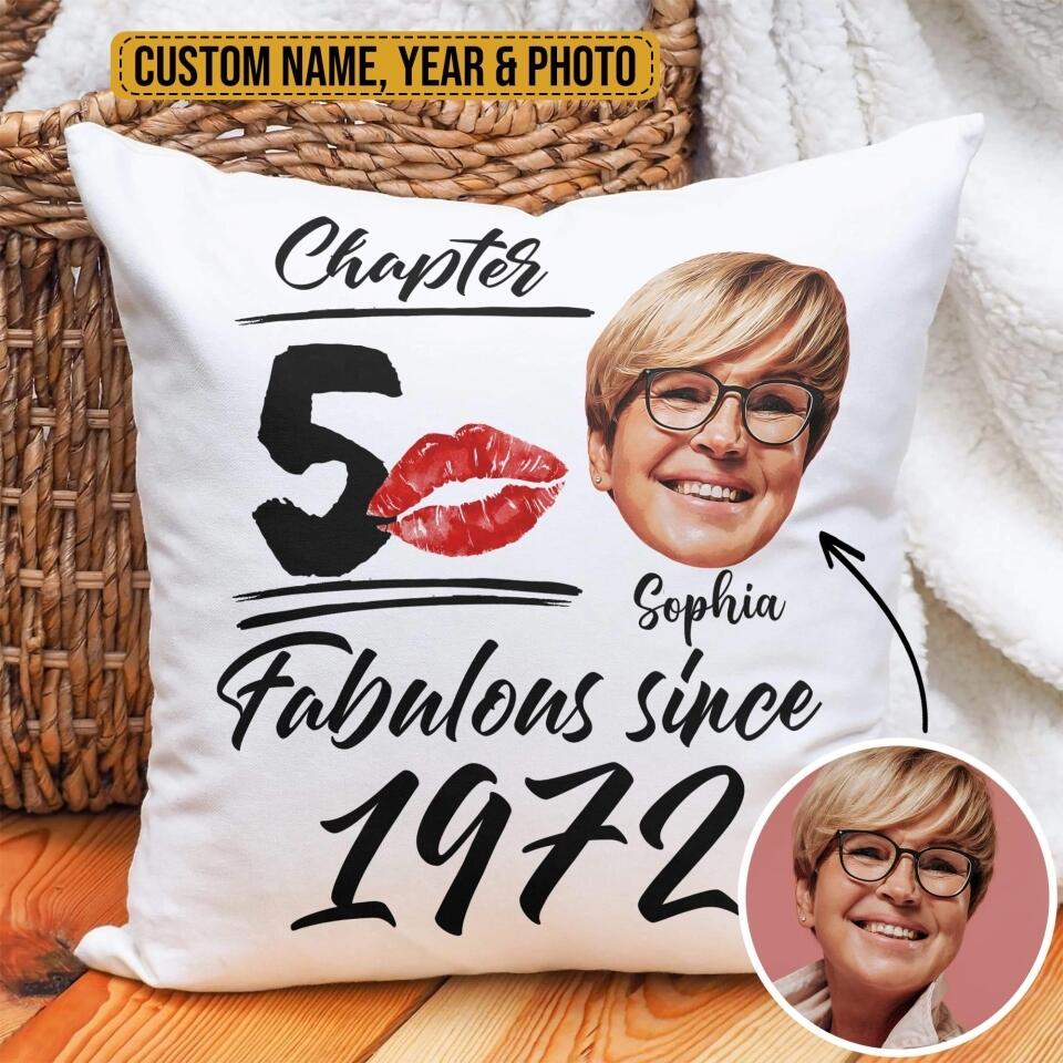 Birthday Gifts for Mom - Personalized Canvas Pillow 205HNBNPI093