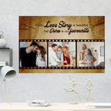 Every Love story is Beautiful - Personalized Canvas/Poster