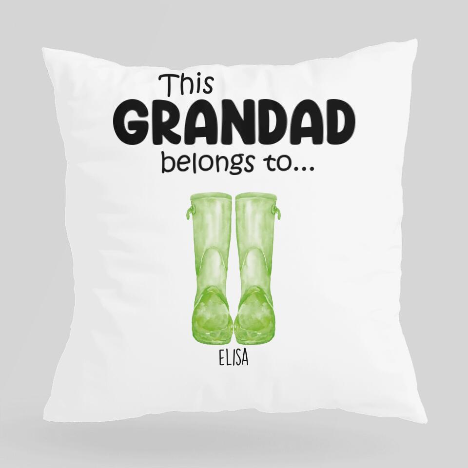 Best Gift For Grandad&#39;s Birthday- Personalized Pillow - 207HNBNPI480