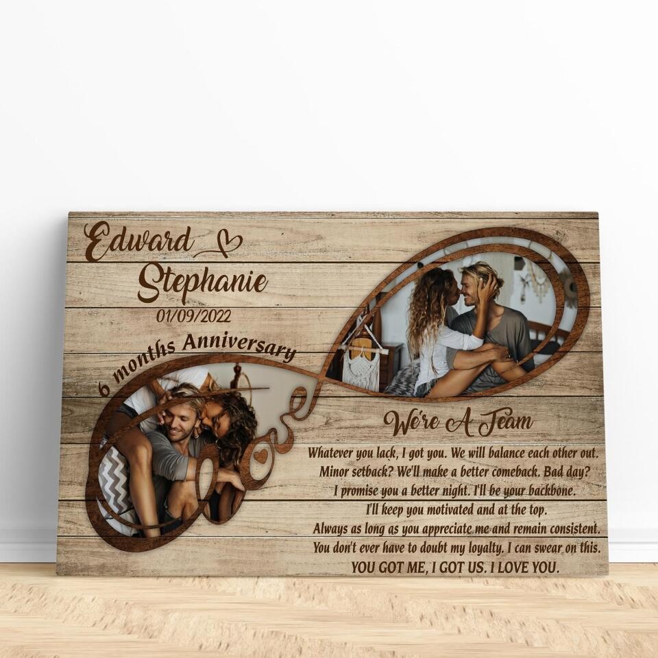 You Got Me I Got You I Love You - Personalized Poster/Canvas - Best Anniversary Gifts For Him/Her - 208IHPTHCA048