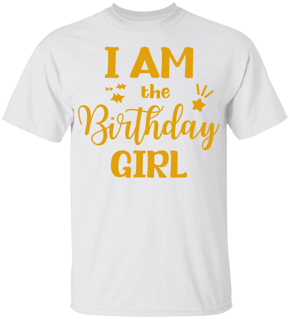 Birthday Girl And Crew Custom Tshirt Matching Tshirt For Family Birthday Gift For Daughter