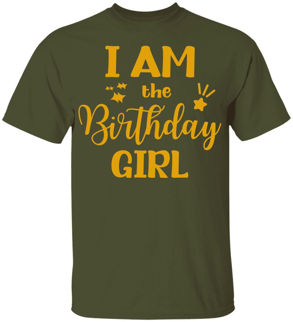 Birthday Girl And Crew Custom Tshirt Matching Tshirt For Family Birthday Gift For Daughter