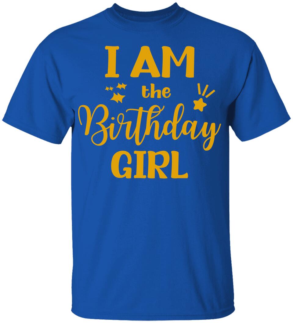 Birthday Girl And Crew Custom Tshirt Matching Tshirt For Family Birthday Gift For Daughter
