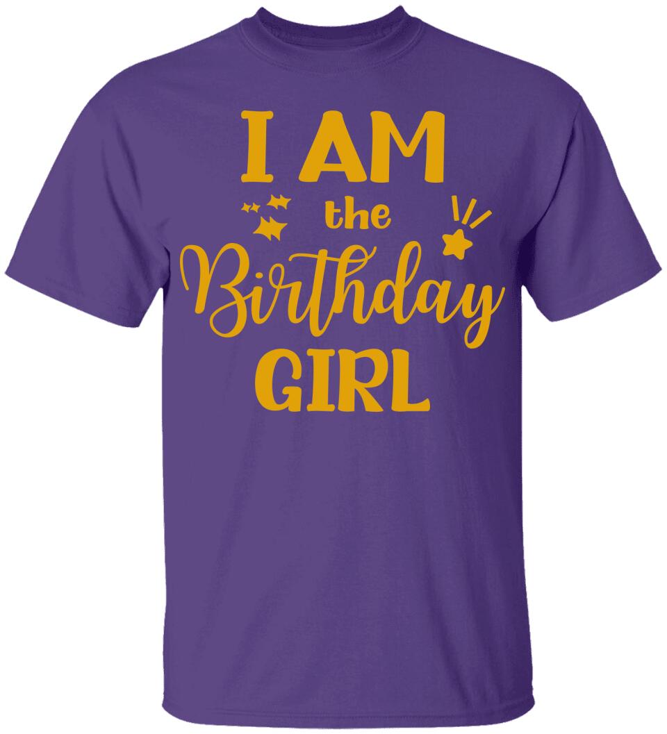 Birthday Girl And Crew Custom Tshirt Matching Tshirt For Family Birthday Gift For Daughter