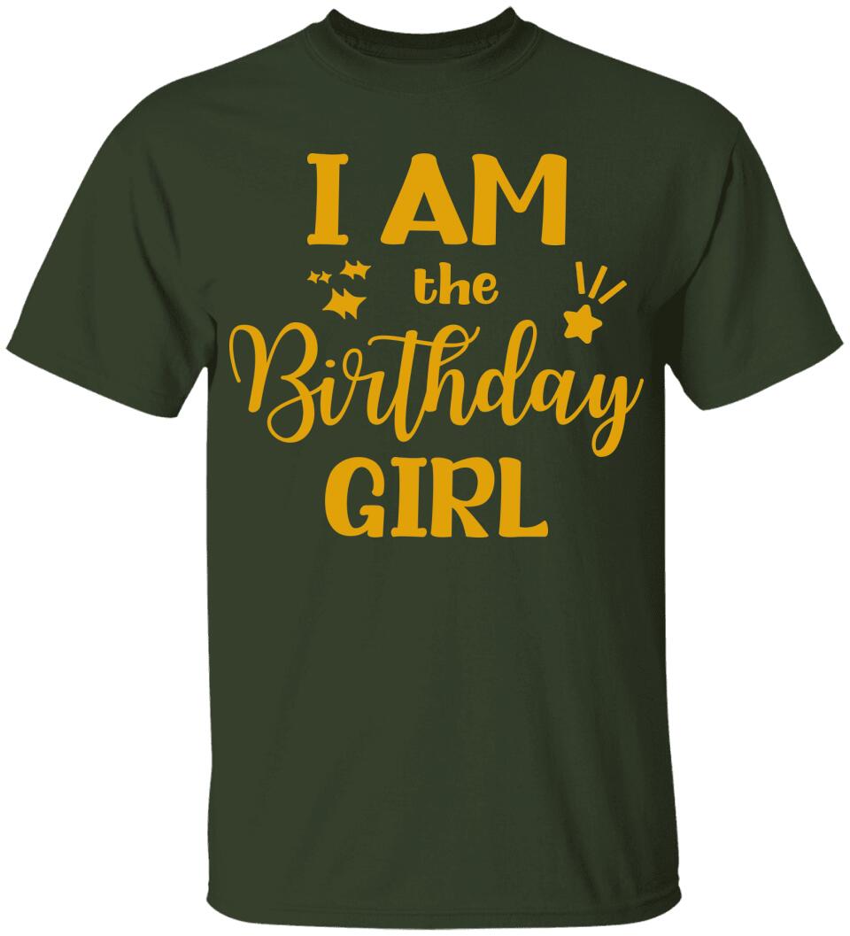 Birthday Girl And Crew Custom Tshirt Matching Tshirt For Family Birthday Gift For Daughter