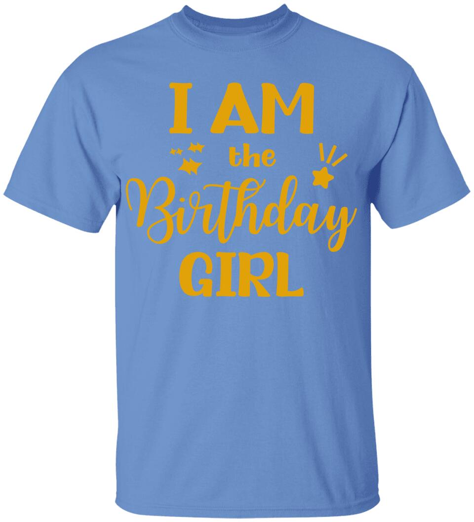 Birthday Girl And Crew Custom Tshirt Matching Tshirt For Family Birthday Gift For Daughter
