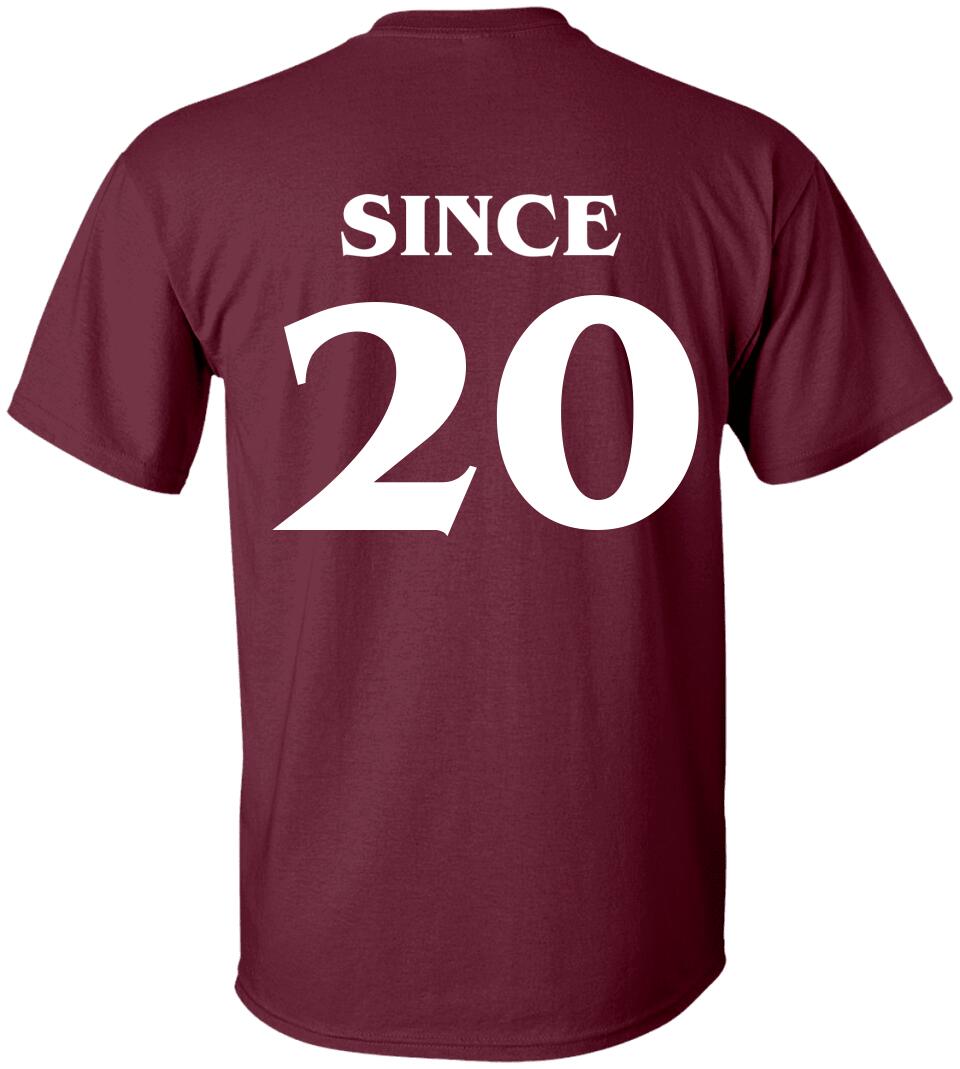 Hubby Wifey Married Since Personalized Shirts