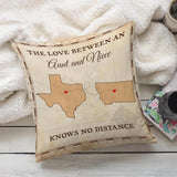 The Love Between An Aunt And Niece Knows No Distance-Best Personalized Pillow Gift For Him Her-209IHNTHPI617