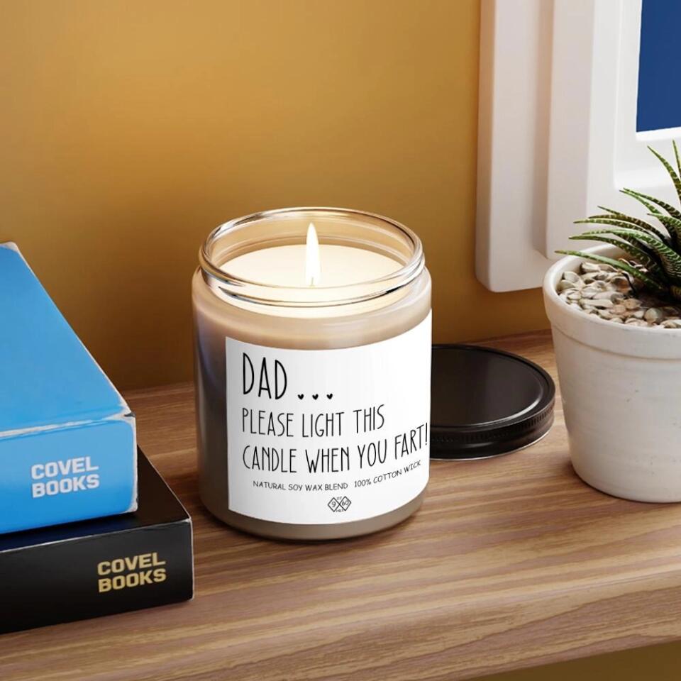 Please Light This Candle When You Fart Personalized Scented Candle