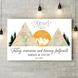 Taking Memories And Leaving Footprints - Best Personalized Gifts for Anniversary - 206HNBNCA264