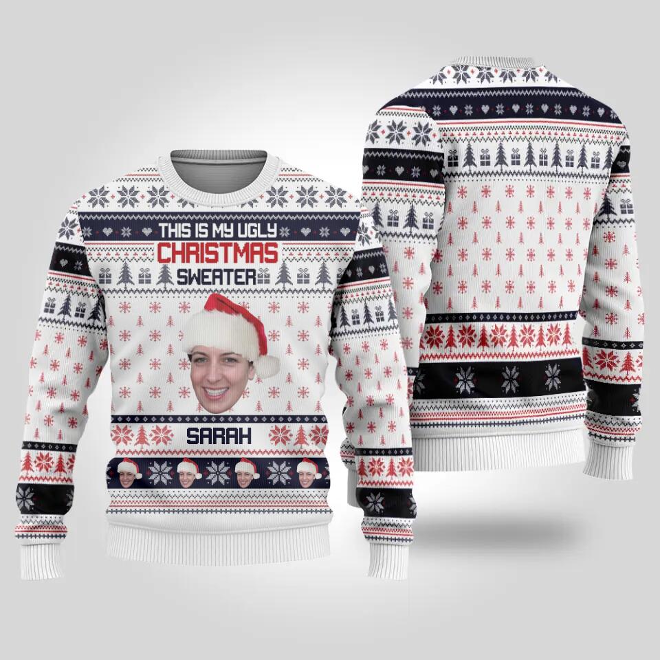 This Is My Ugly Christmas Sweater Personalized Sweater Gifts For Couple