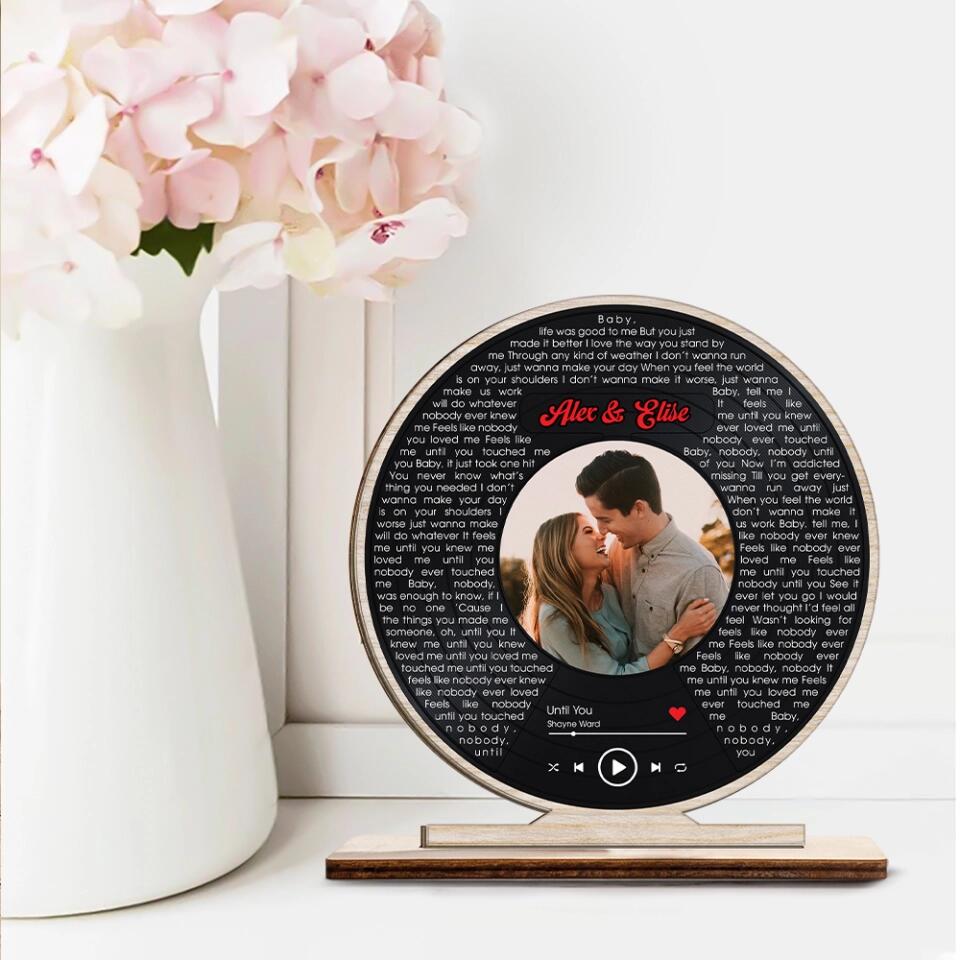 Baby Life Was Good To Me - Personalized Upload Photo Wooden Plaque - Home Decor - Best Gift For Him/Her On Anniversary For Valentine - 211IHNNPWP829