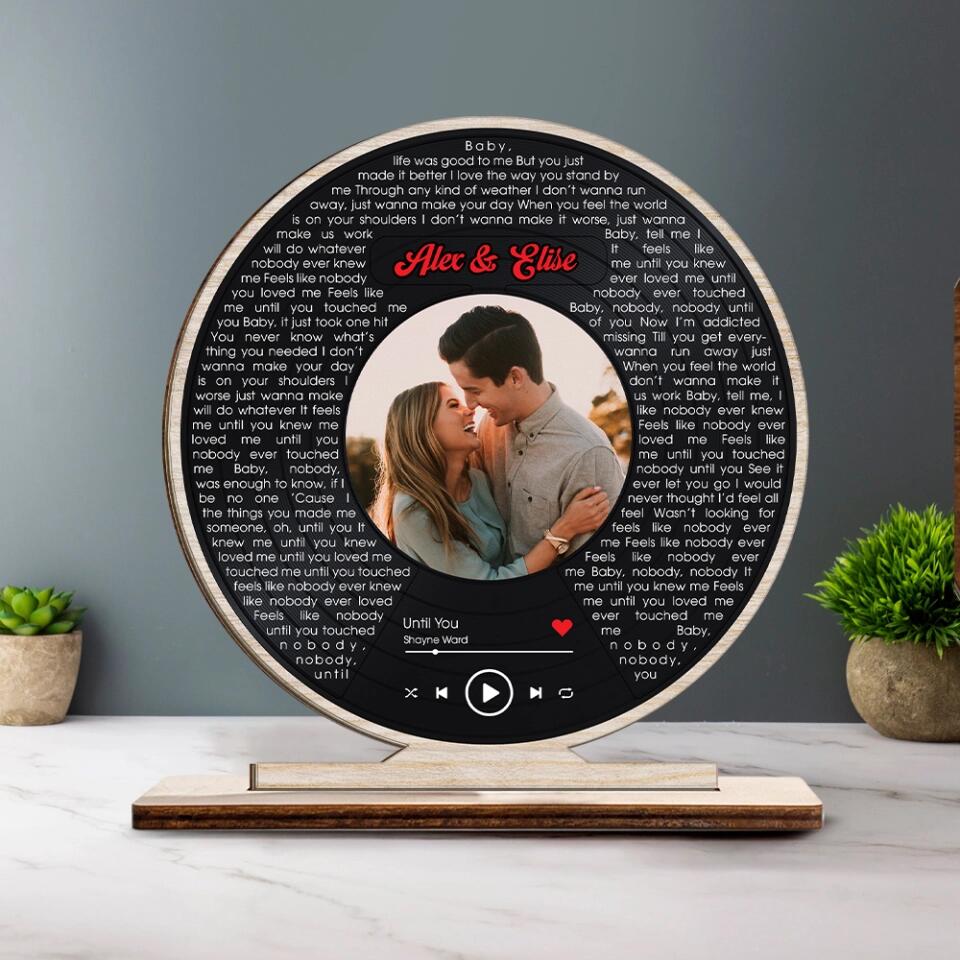 Baby Life Was Good To Me - Personalized Upload Photo Wooden Plaque - Home Decor - Best Gift For Him/Her On Anniversary For Valentine - 211IHNNPWP829