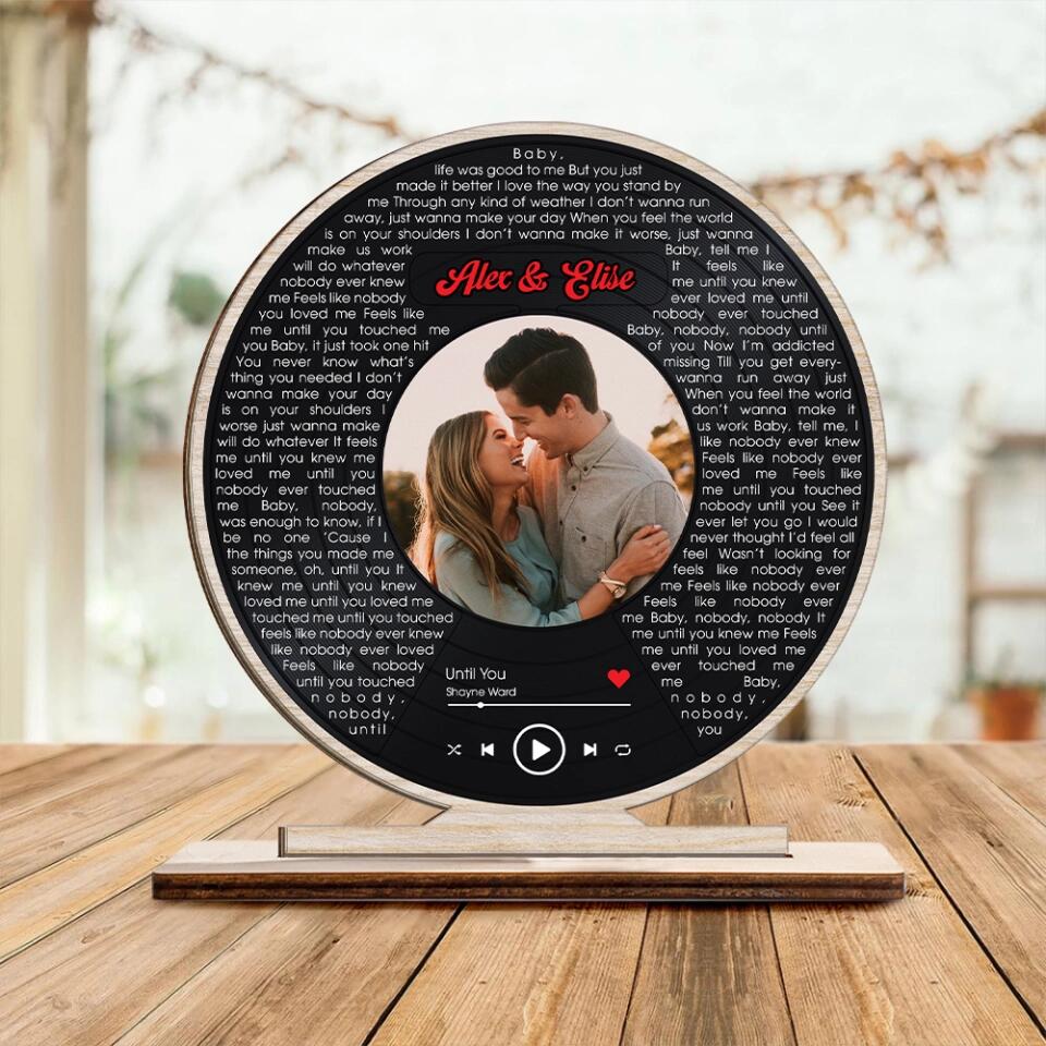 Baby Life Was Good To Me - Personalized Upload Photo Wooden Plaque - Home Decor - Best Gift For Him/Her On Anniversary For Valentine - 211IHNNPWP829