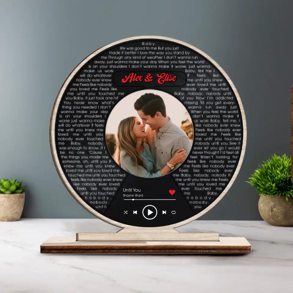 Baby Life Was Good To Me - Personalized Upload Photo Wooden Plaque - Home Decor - Best Gift For Him/Her On Anniversary For Valentine - 211IHNNPWP829