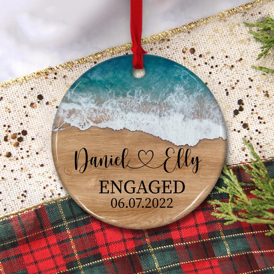 Anniversary Ornament Christmas Gift For Husband And Wife For Couples