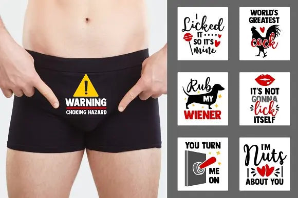 Funny Men Boxer Briefs - Men's Boxer Briefs