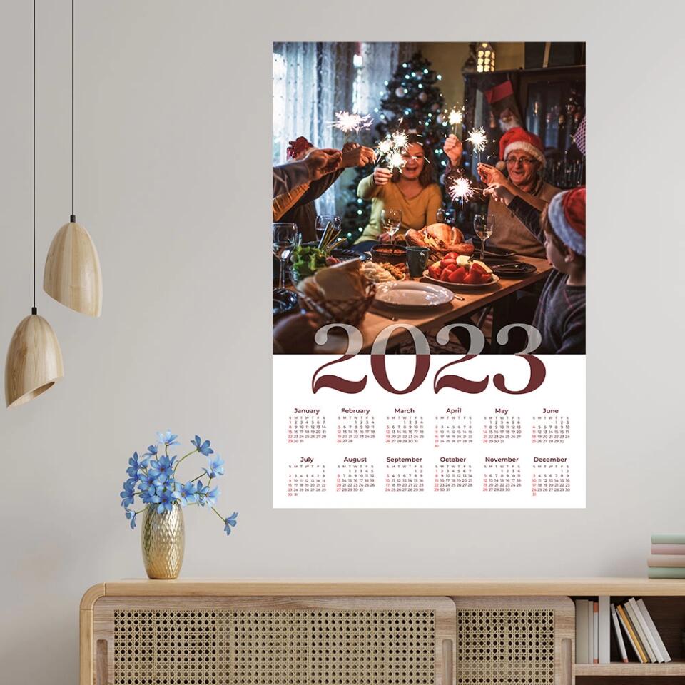 Wall Calendar 2023 Custom Calendar New Year Gifts For Family