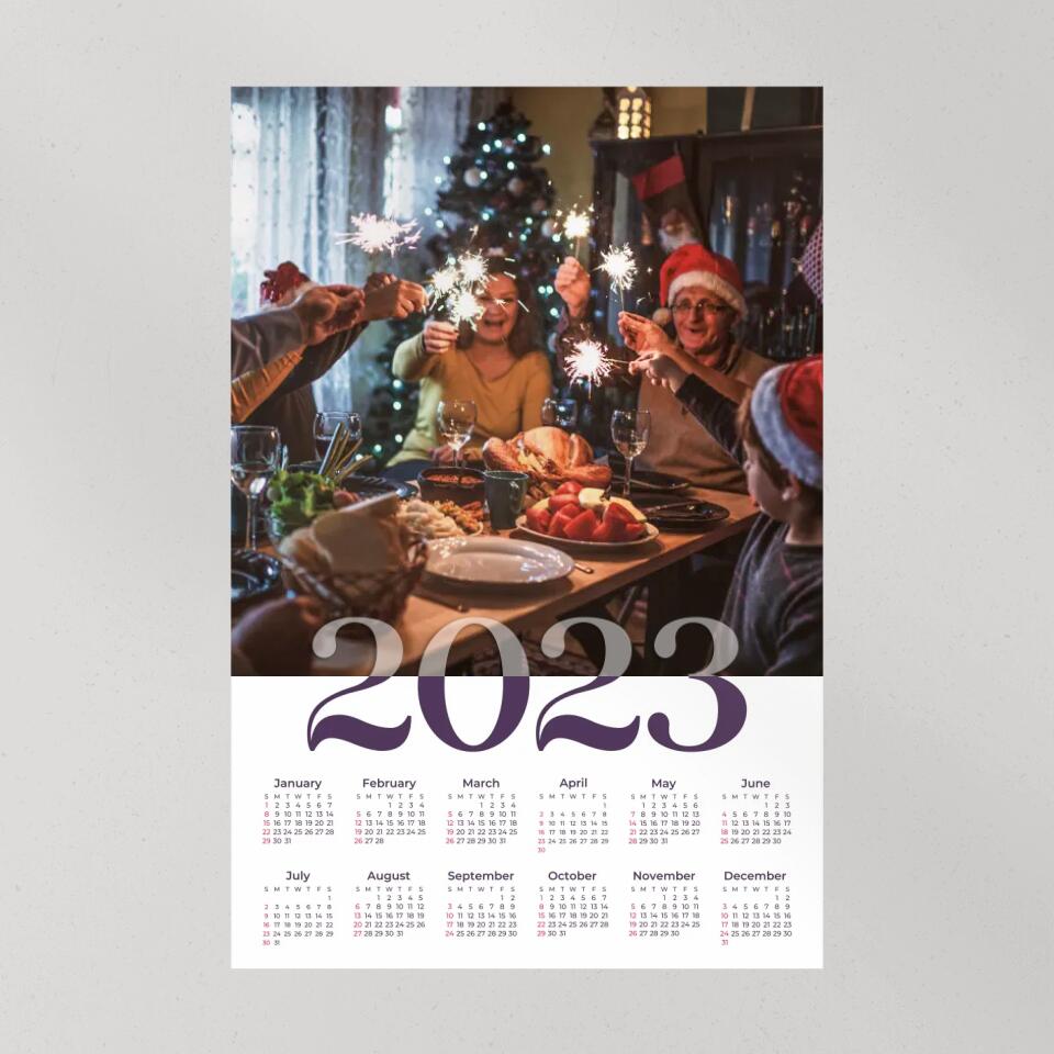 Wall Calendar 2023 Custom Calendar New Year Gifts For Family