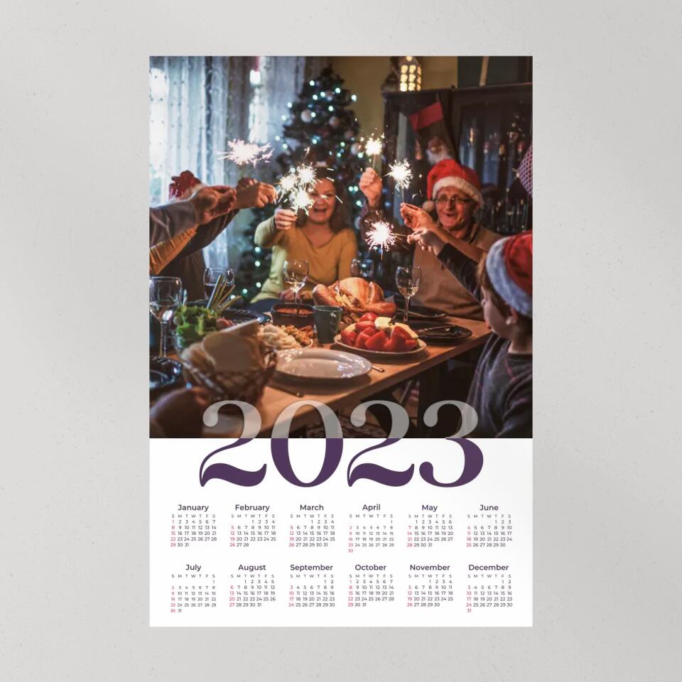 Wall Calendar 2023 Custom Calendar New Year Gifts For Family