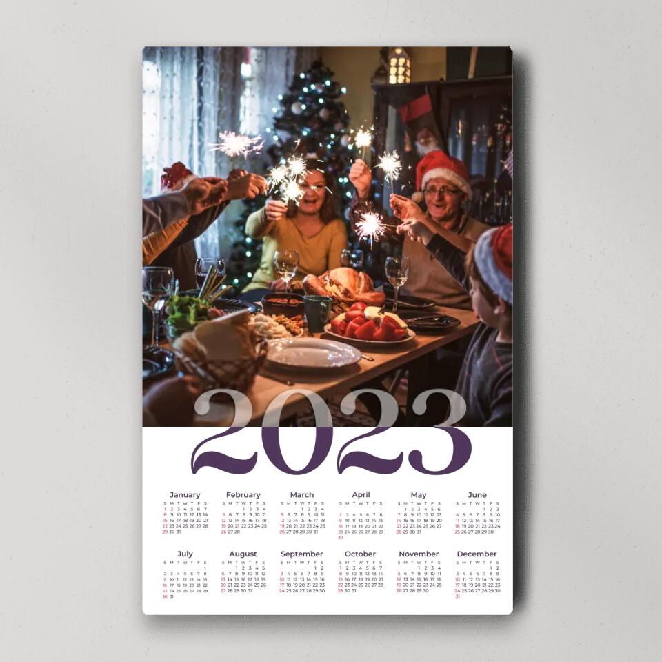 Wall Calendar 2023 Custom Calendar New Year Gifts For Family