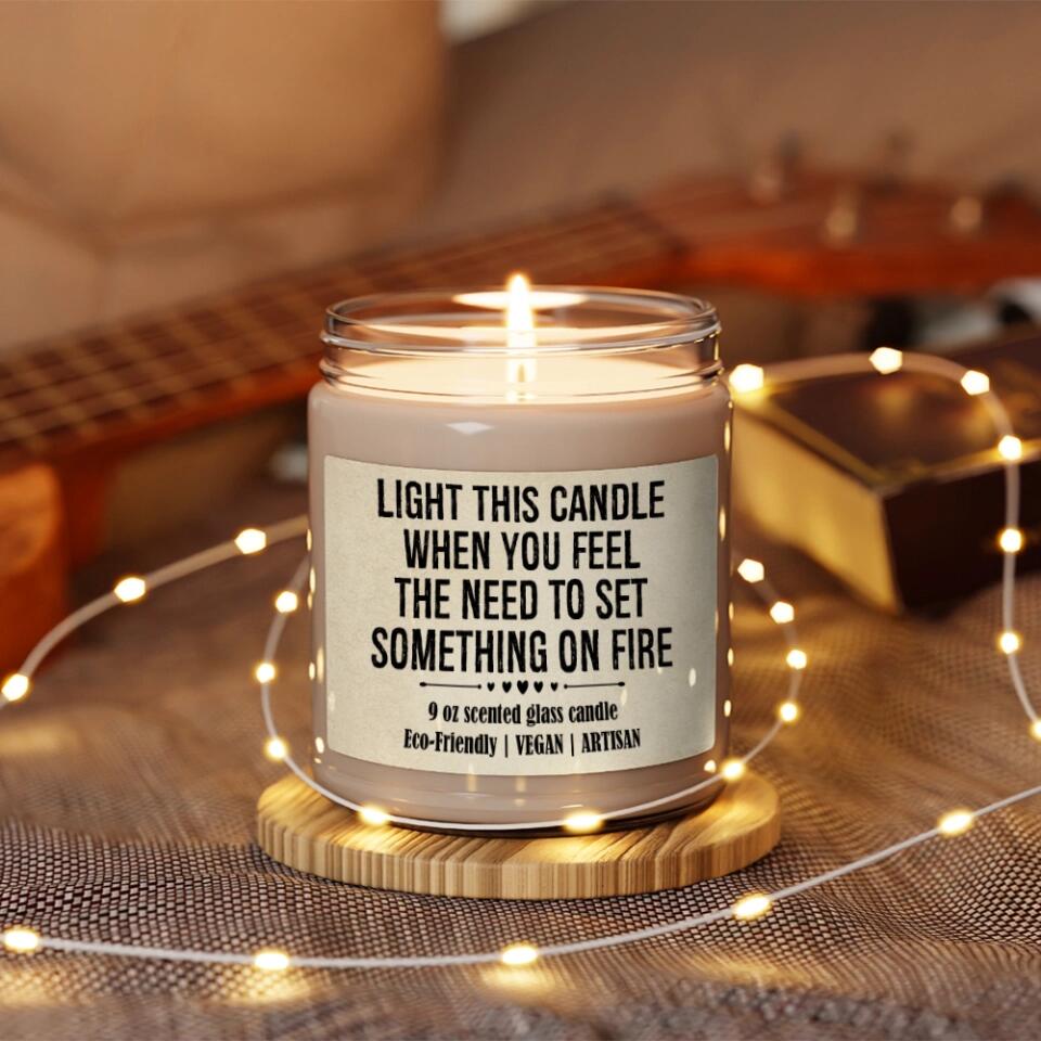 Light This Candle Special Candle Funny Gift For Coworker