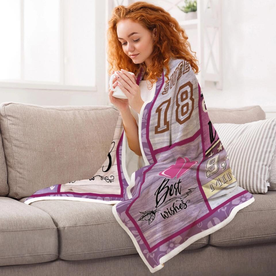 You've Been Loved For Years Custom Blanket Birthday Gift For Daughter