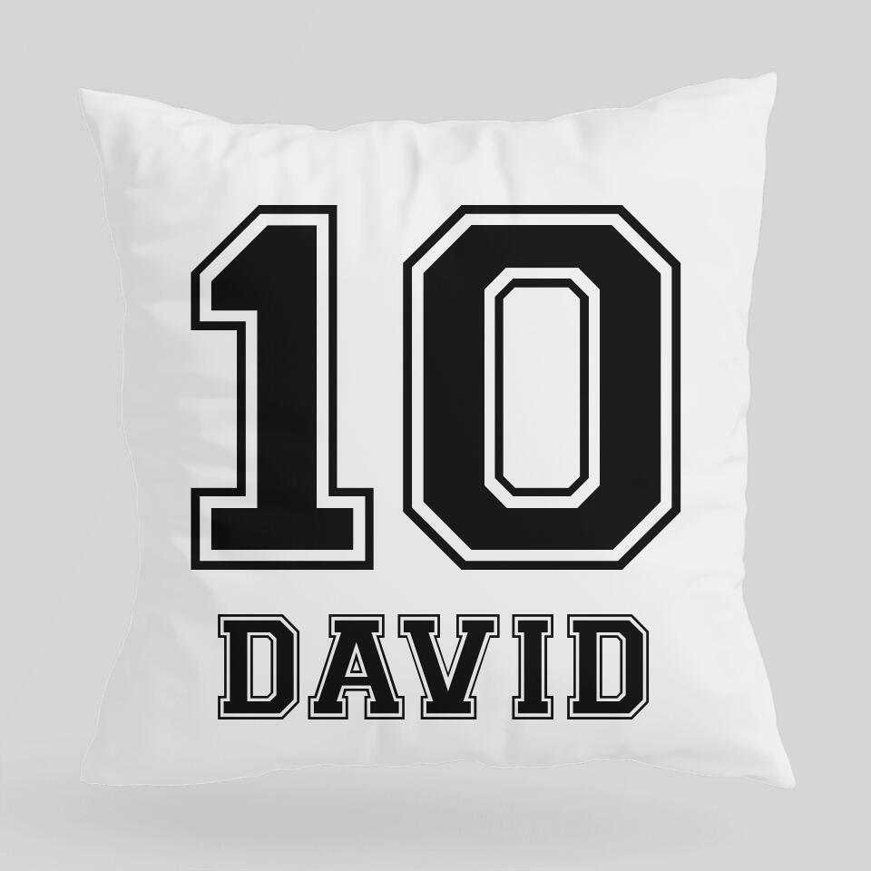 Love Football Soccer Basketball Baseball Personalized Canvas Pillow Gift For Sport Lover