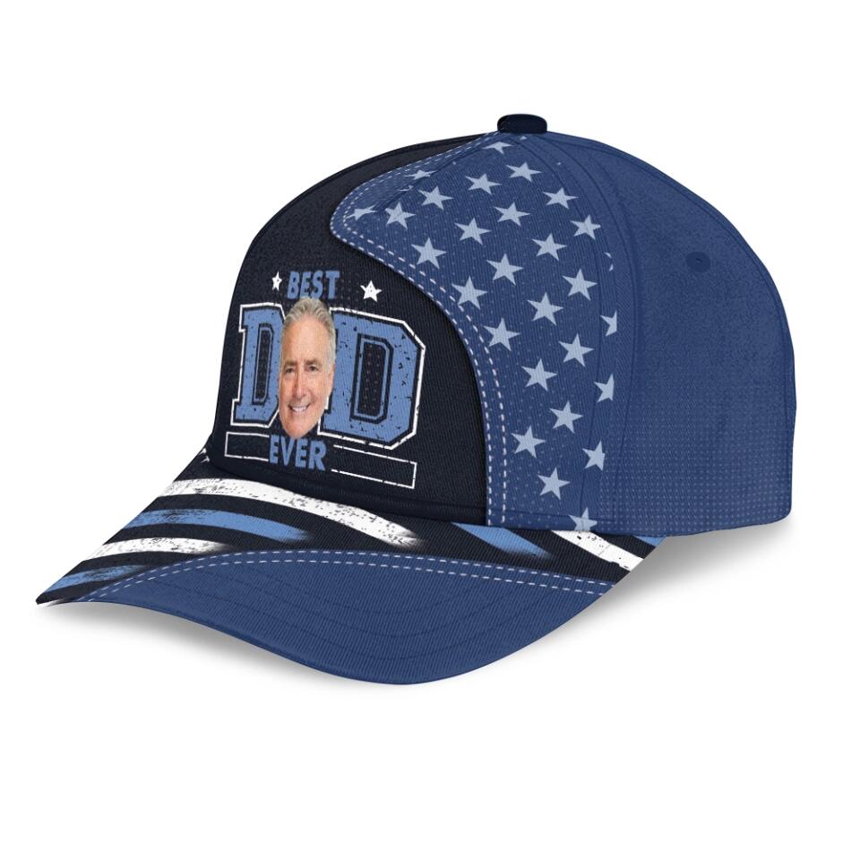 Best Dad Ever - Personalized Classic Cap - Funny Birthday Gift For Dad