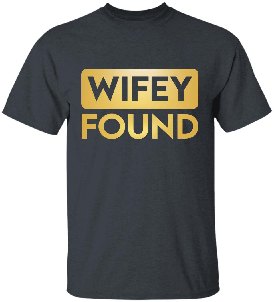 Wife Found Couples Shirt Anniversary Gifts